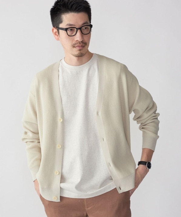 SHIPS: 〈手洗い可能〉12ゲージ ペーパーミックス ヤーン V