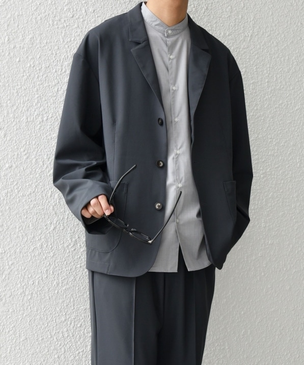 SHIPS any: 〈洗濯機可能〉ストレッチ ナイロン リラックス ジャケット