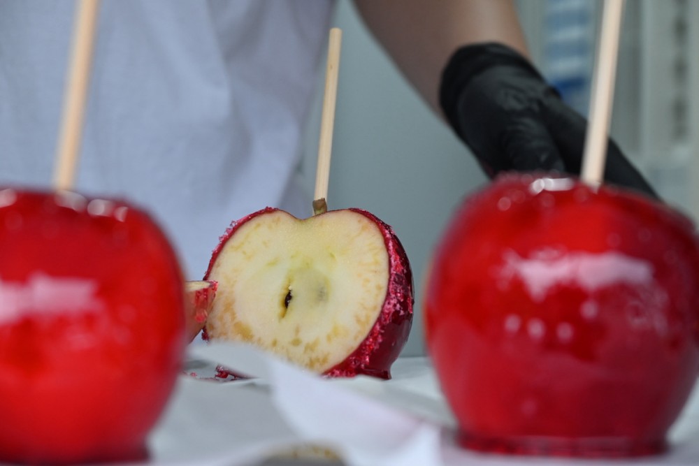 週2日・ここでしか食べられない「Pin」が作る高野町産りんごを使った