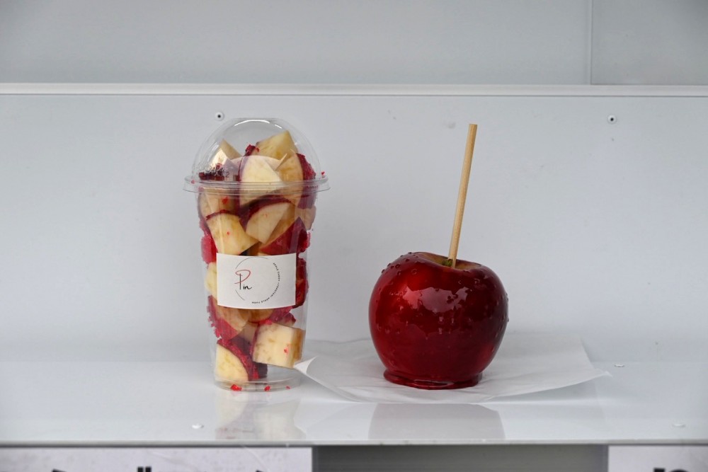 週2日・ここでしか食べられない「Pin」が作る高野町産りんごを使った