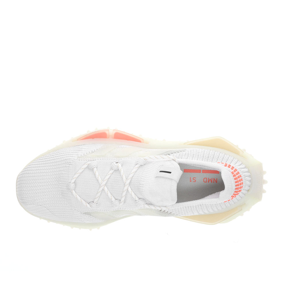 Shop White Womens adidas NMD S1 Lace Up Sneakers – Shoebacca