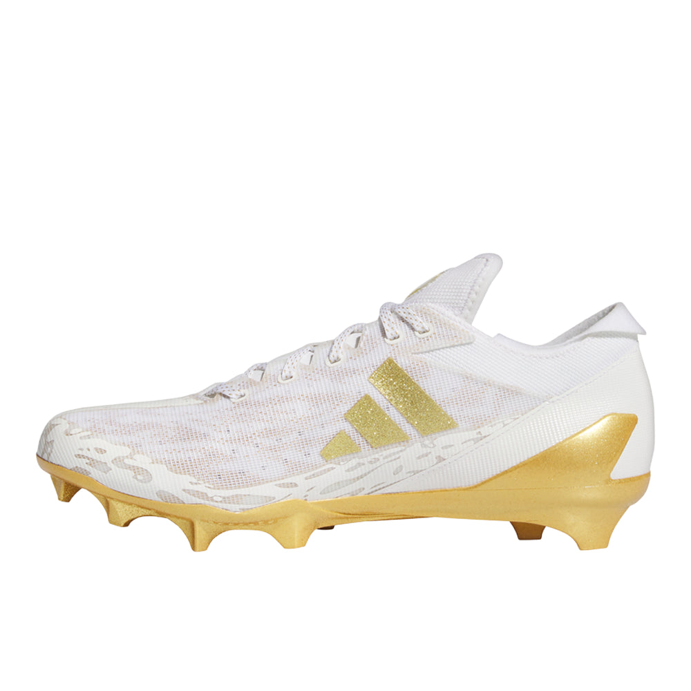 Shop Gold, White Mens Adizero Electric Football Cleats – Shoebacca