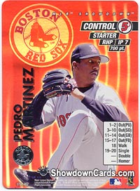 FOIL #72 Pedro Martinez MLB Showdown 2001 1st Edition