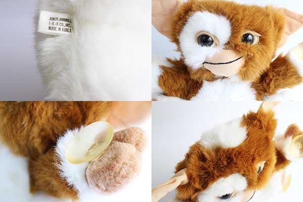 90s GREMLINSグレムリン2 GIZMOギズモ 吸盤付き ドール☆ぬいぐるみ