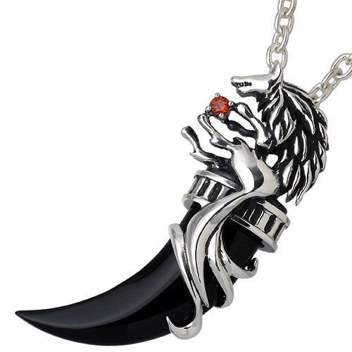 WOLFMAN B.R.S (ウルフマンB.R.S) ウルフ クロー シルバー ネックレス