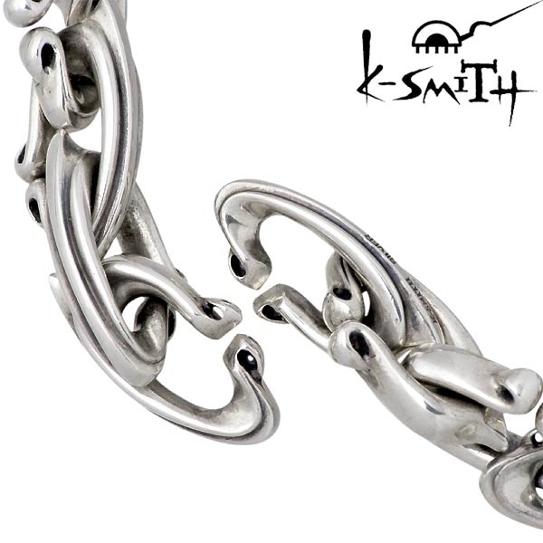 K-SMITH(ケースミス) シルバー チェーン ブレスレットを販売。商品点数