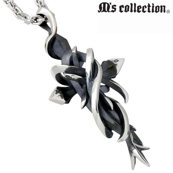 M's collection(エムズ コレクション) クロス シルバー ペンダント