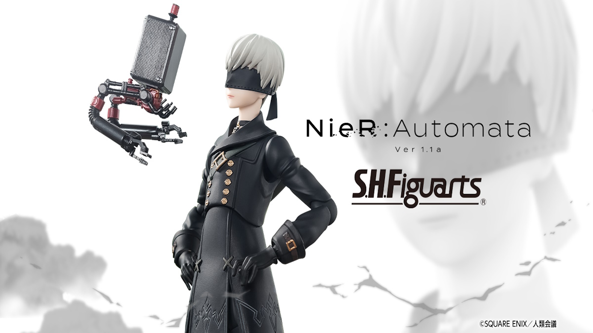 SH Figuarts NieR: Automata Figure of 9S Arrives After 2B - Siliconera