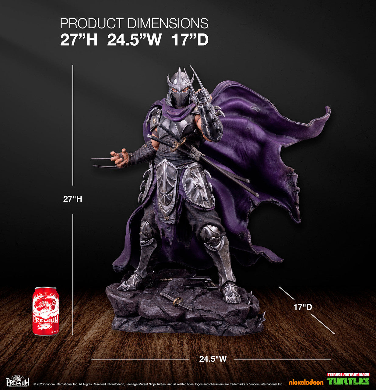 TMNT - Shredder 1/3 Scale Statue - Spec Fiction Shop