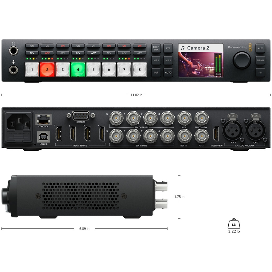 Blackmagic ATEM Television Studio HD | Production Switcher
