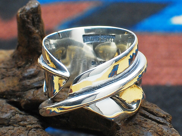 WING FEATHER RING(L)/NATIVE SPIRIT（ネイティブスピリット） - DEFI