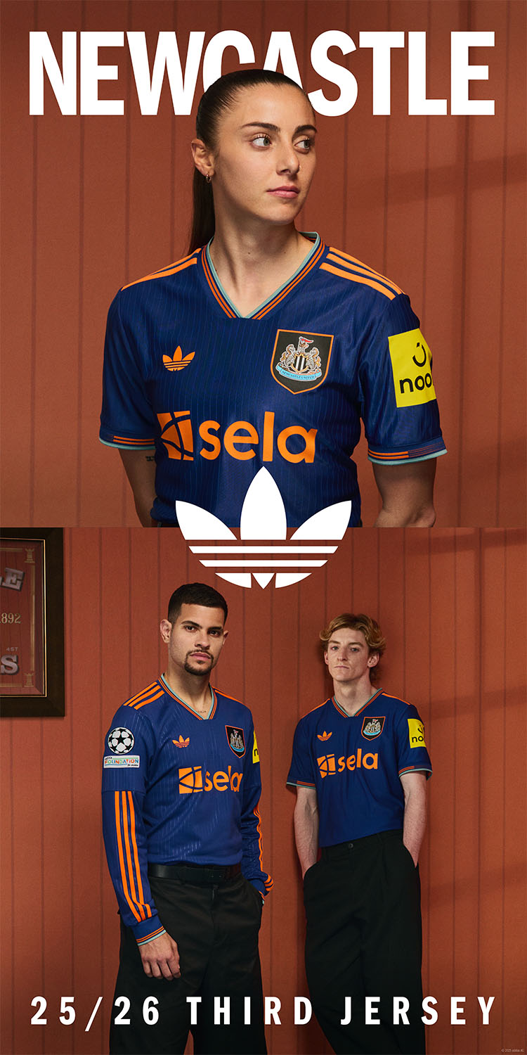 ニューカッスル 25-26シーズンモデル ユニフォーム | adidas football