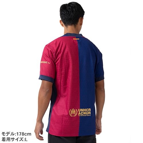 24-25 バルセロナ HOME オーセンティックユニフォーム／サッカー