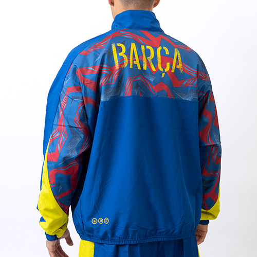 25-26 バルセロナ 4th STRTFV ウーブンジャケット／サッカーショップKAMO