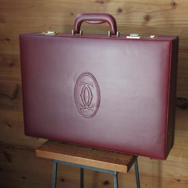 極美品☆カルティエ/Cartier【☆マストライン/アタッシュケース