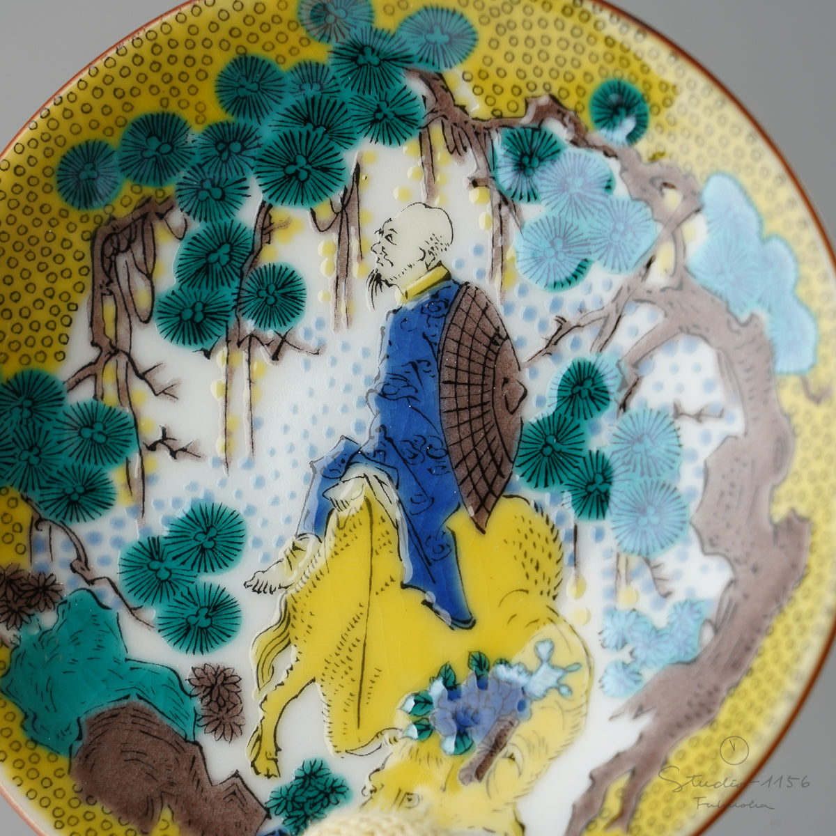 九谷焼 古九谷(青手・吉田屋) 豆小皿 10.5cm – 【公式】スタジオイイ