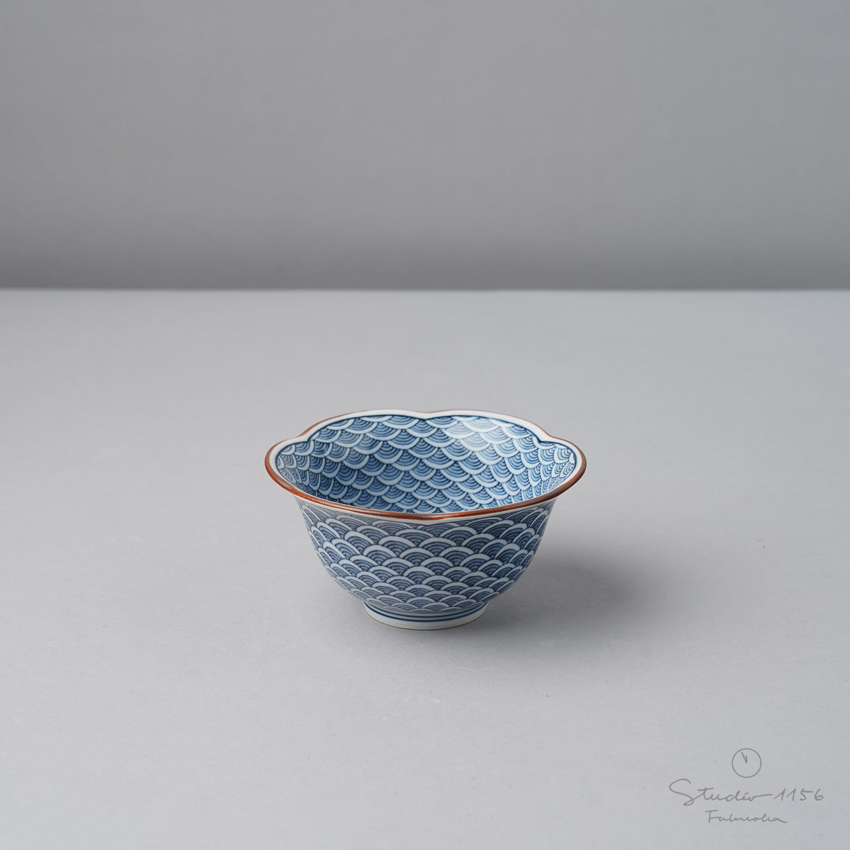 波佐見焼 染付 六方花型小鉢 9cm 高山陶器の通販｜Studio1156 – 【公式