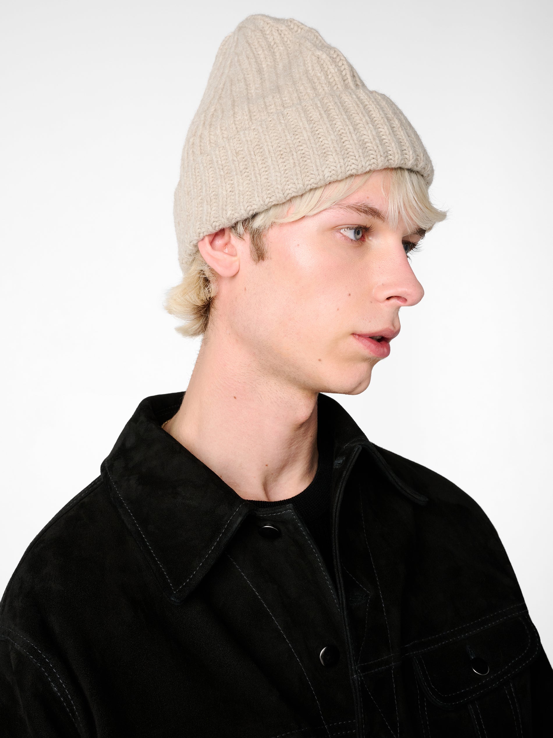 Berwick Beanie in Oatmeal – Studio Nicholson