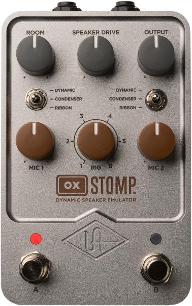 Universal audio UAFX OX Stomp Dynamic Speaker Emulator Cabinet
