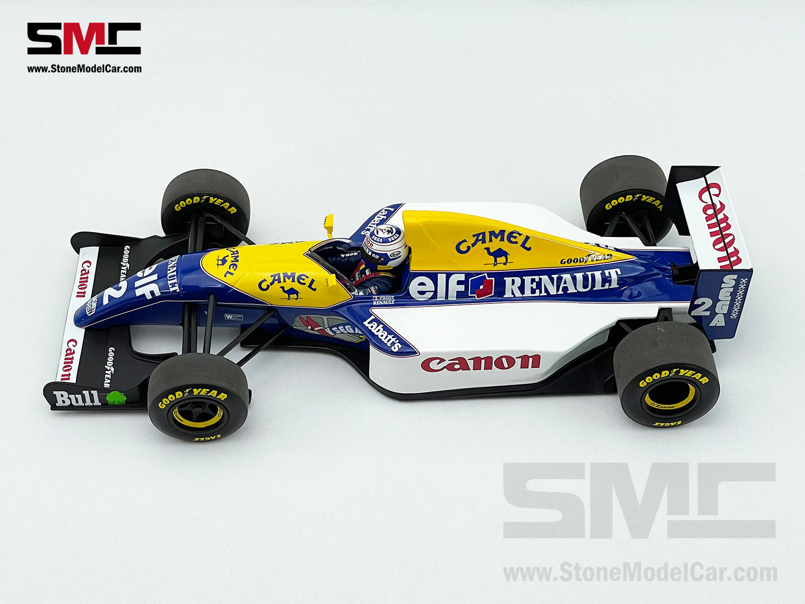 Williams F1 FW15C #2 Alain Prost 1993 World Champion 1:18