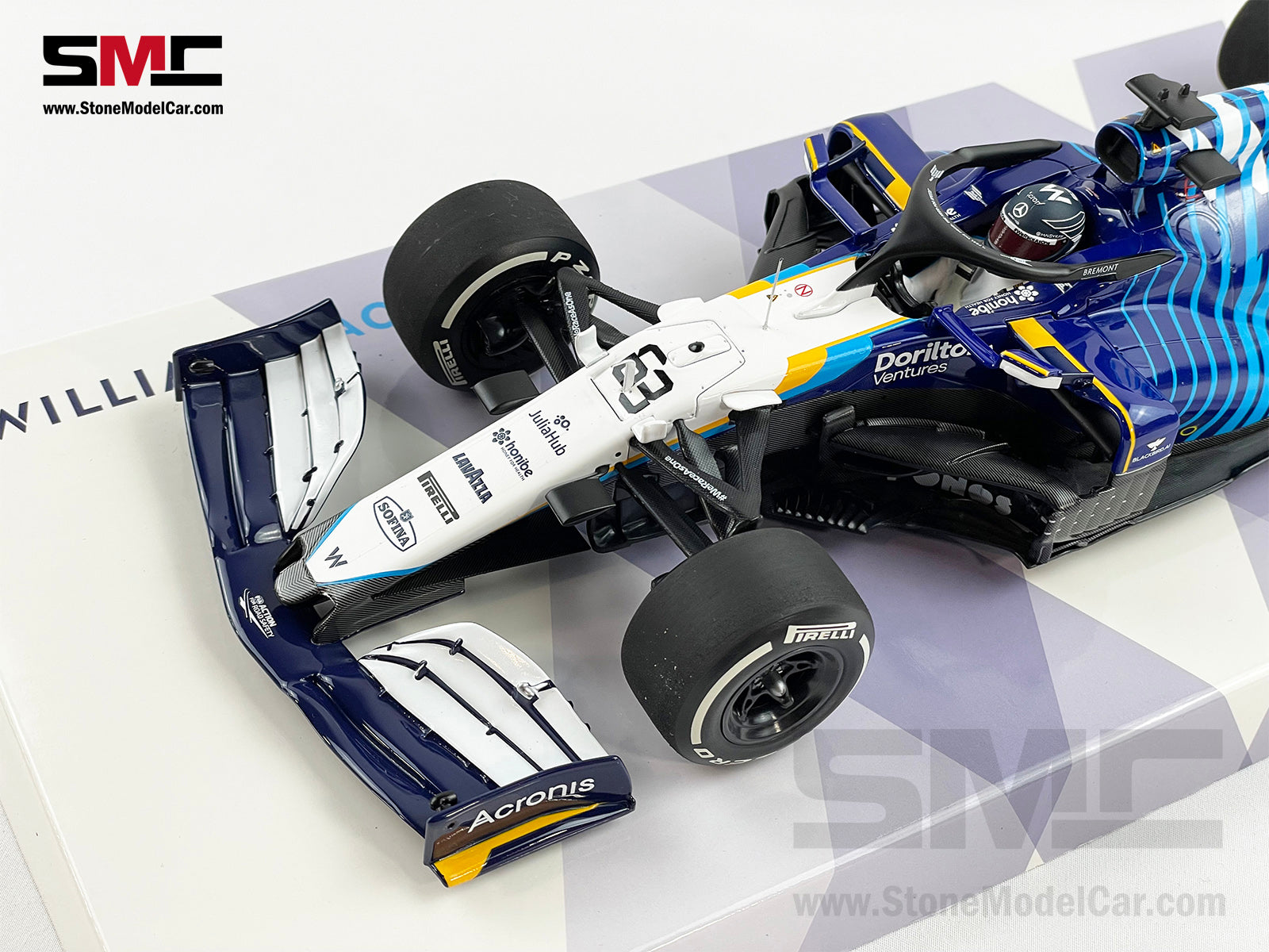 Williams F1 FW43B #63 George Russell Saudi Arabian GP 2021 1:18