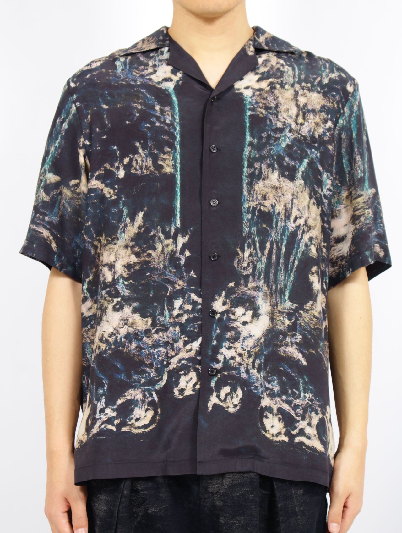 TAAKK - 【25SS】 シルク オープン カラー シャツ / SILK OPEN COLLAR