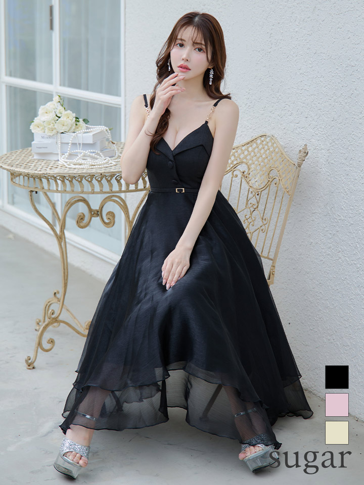 Lサイズあり【DEA./ディア】サマーツイード/ ティアード/ フレア