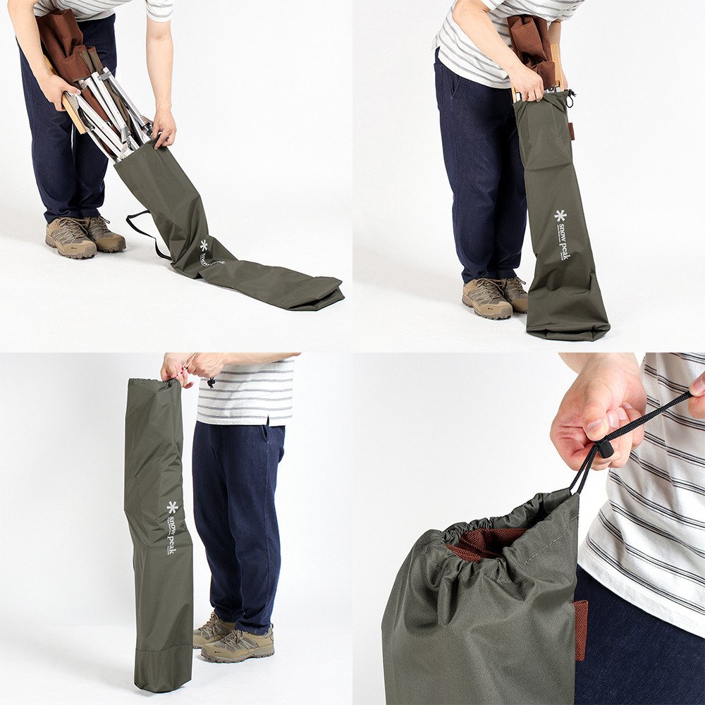 スノーピーク（snow peak） 軽量 コンパクト収納 高耐久 ローチェア30