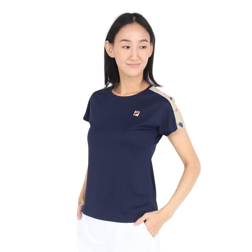 フィラ テニスウェア トップス・Tシャツ ネイビー M - 【公式