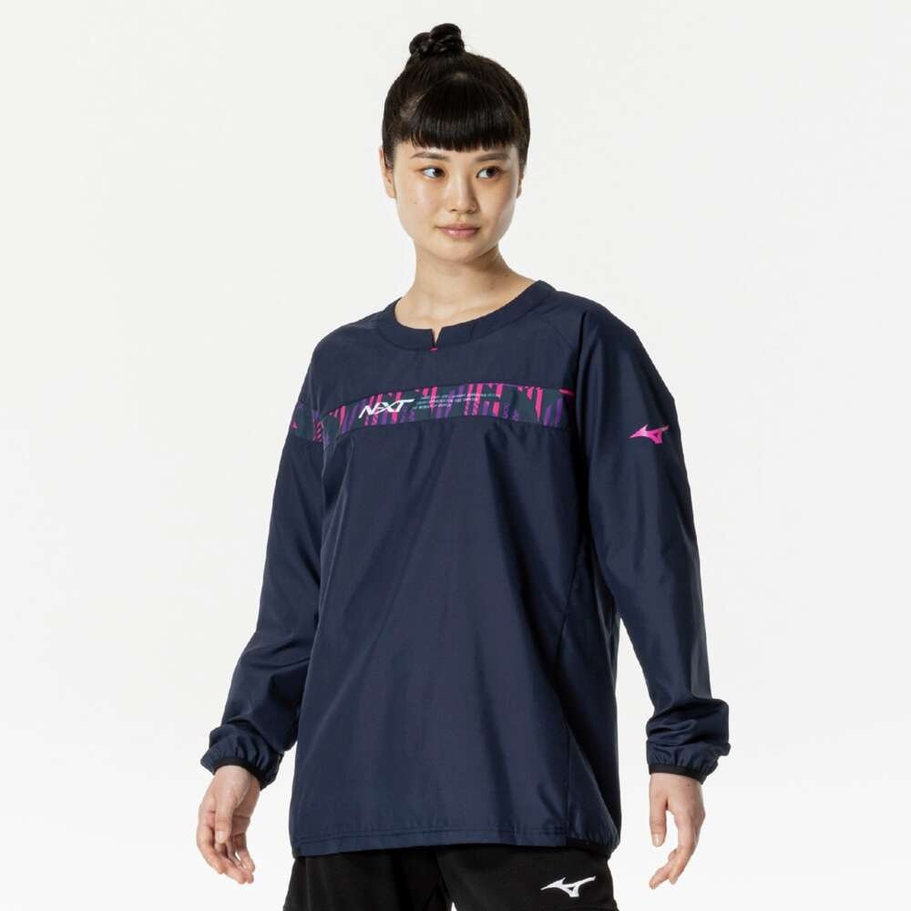 ミズノ（MIZUNO）（メンズ、レディース）テニスウェア 長袖 N-XT