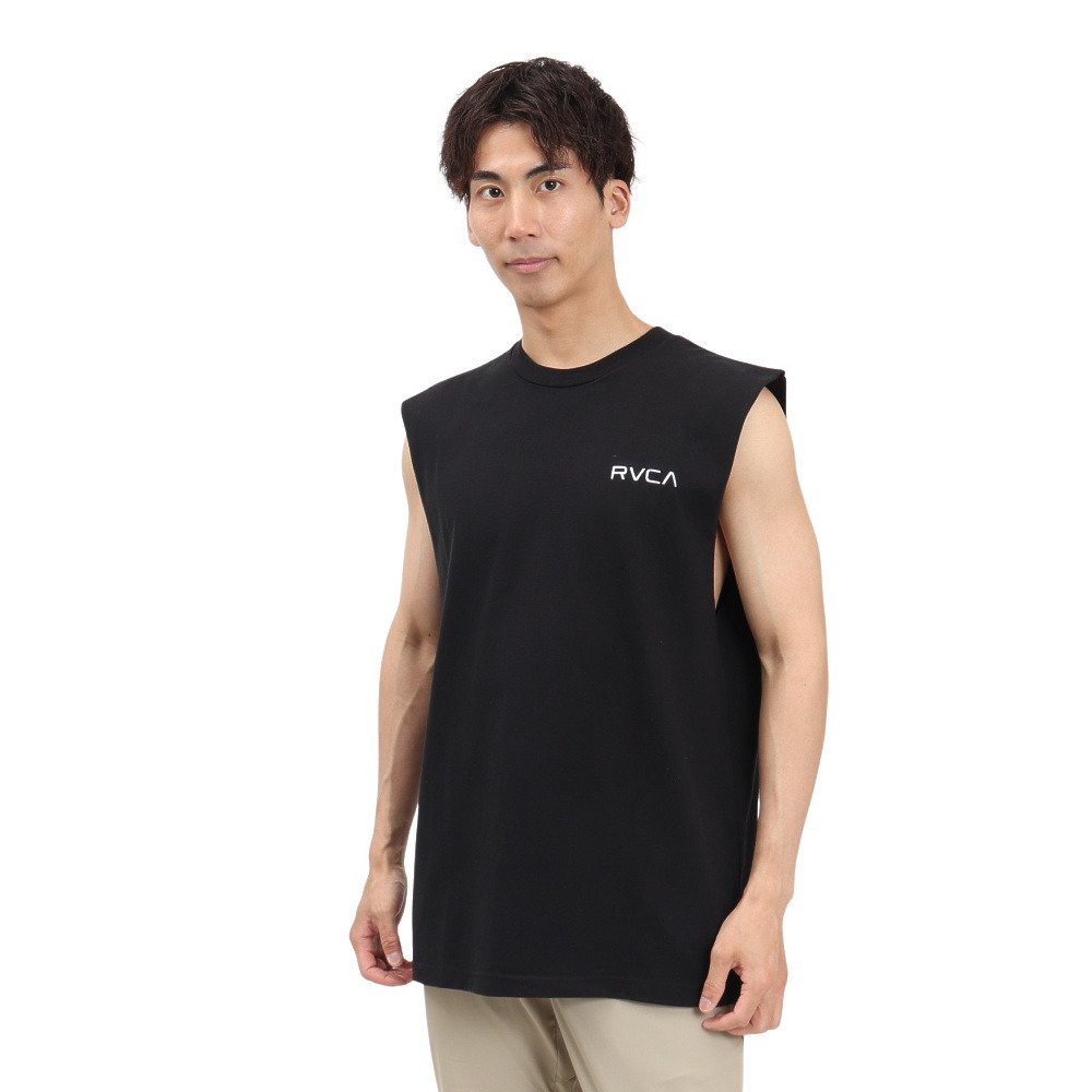 ルーカ（RVCA）（メンズ）BOX タンクトップ BF041356 BLK