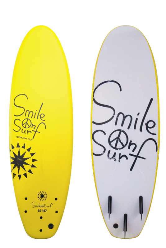 Smile On Surf ソフトサーフボード SS-165 SMILE SURF SS-165 ファン