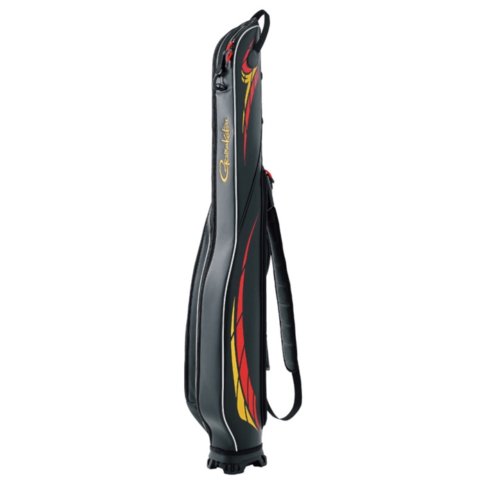 がまかつ がま磯 ロッドケース GC297 ブラック×レッド【大型商品