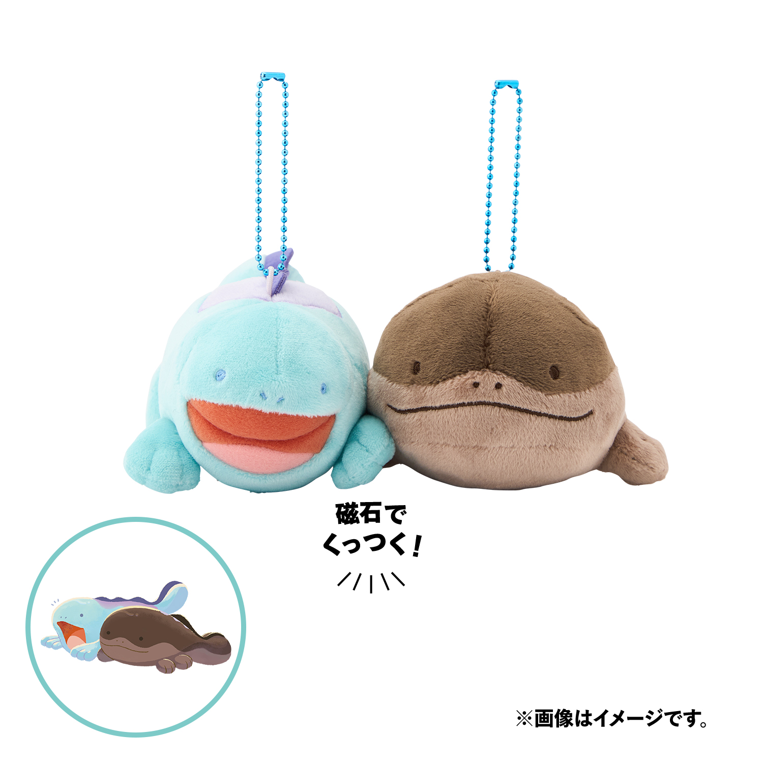 にたものどうしなポケモンたちのグッズが、ポケモンセンターに登場