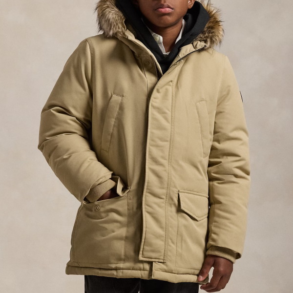 ラルフローレン WRファー付きダウンコート - ラルフローレン子供服