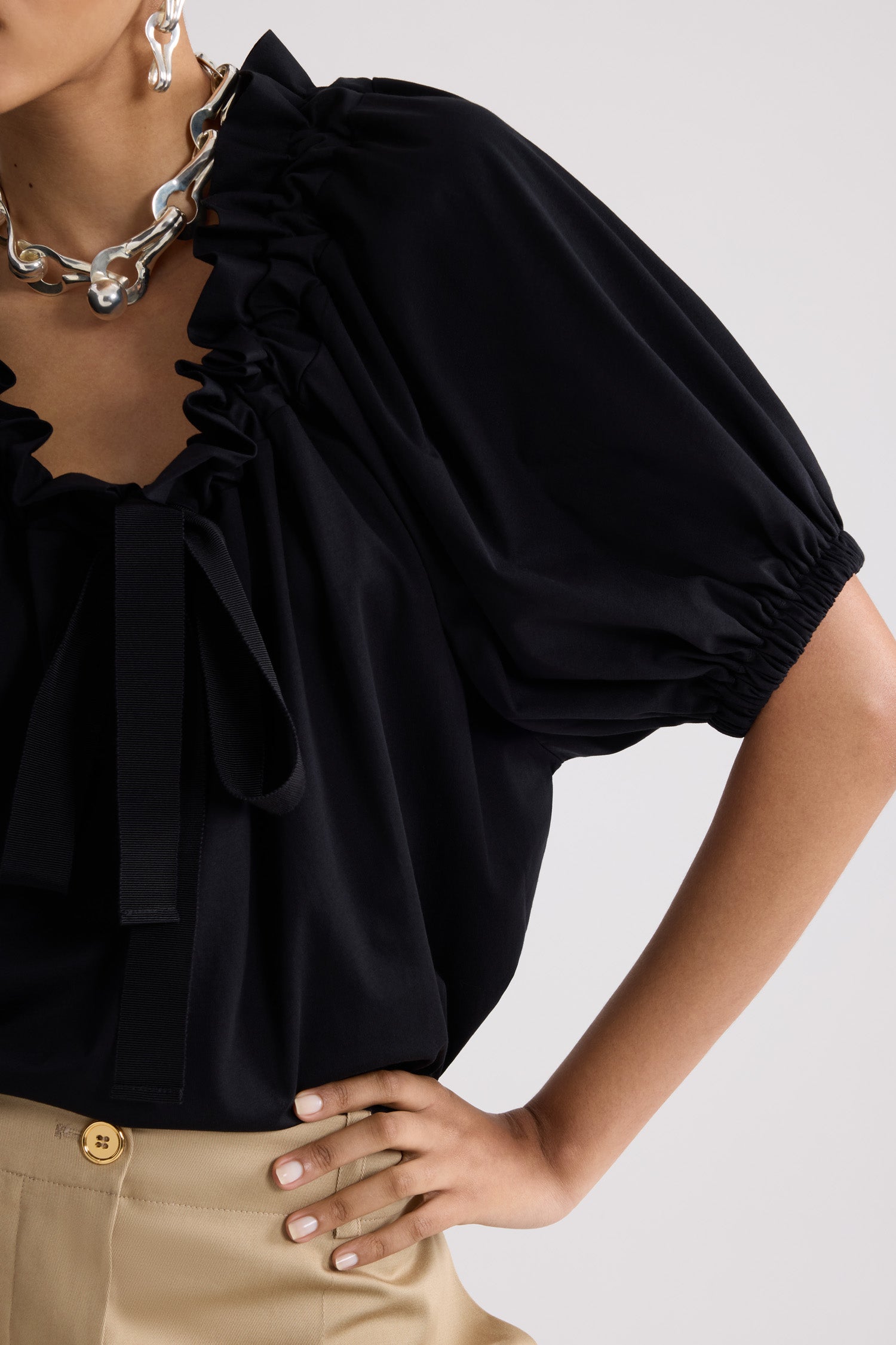 Patou | オーガニックコットン ドローストリング Tシャツ