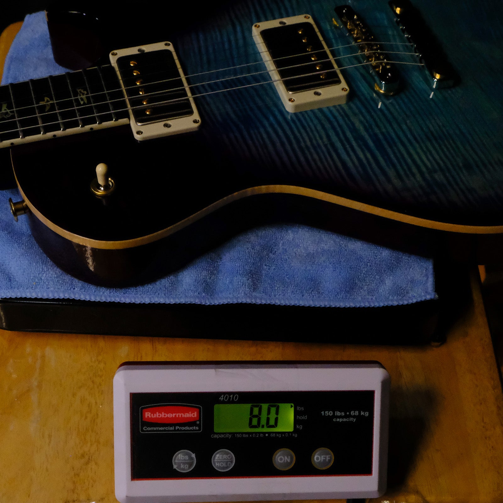 PRS Wood Library McCarty 594 Singlecut - Aquableux Purple Burst