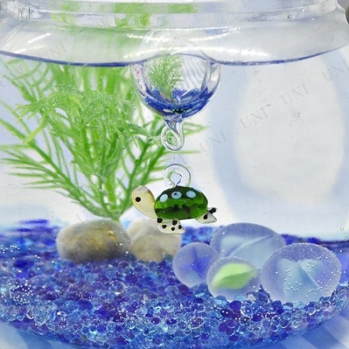 ウミガメガラス細工ミニチュア