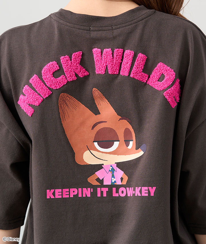 Disney】（ズートピア2）ニックTシャツ(Mサイズ