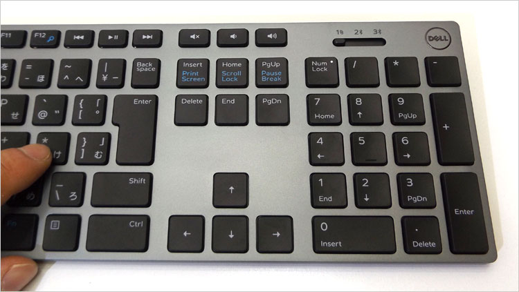 KM717 レビュー ～ DELL Premierワイヤレスキーボード&マウス