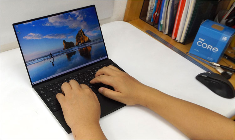 DELL XPS 13（9310） レビュー Tiger Lakeモデル-Core i7-1165G7搭載
