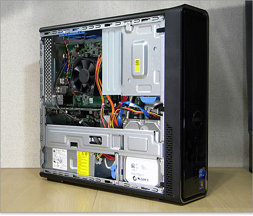 パソ兄さん DELL Inspiron 580sのフロントパネルを外す