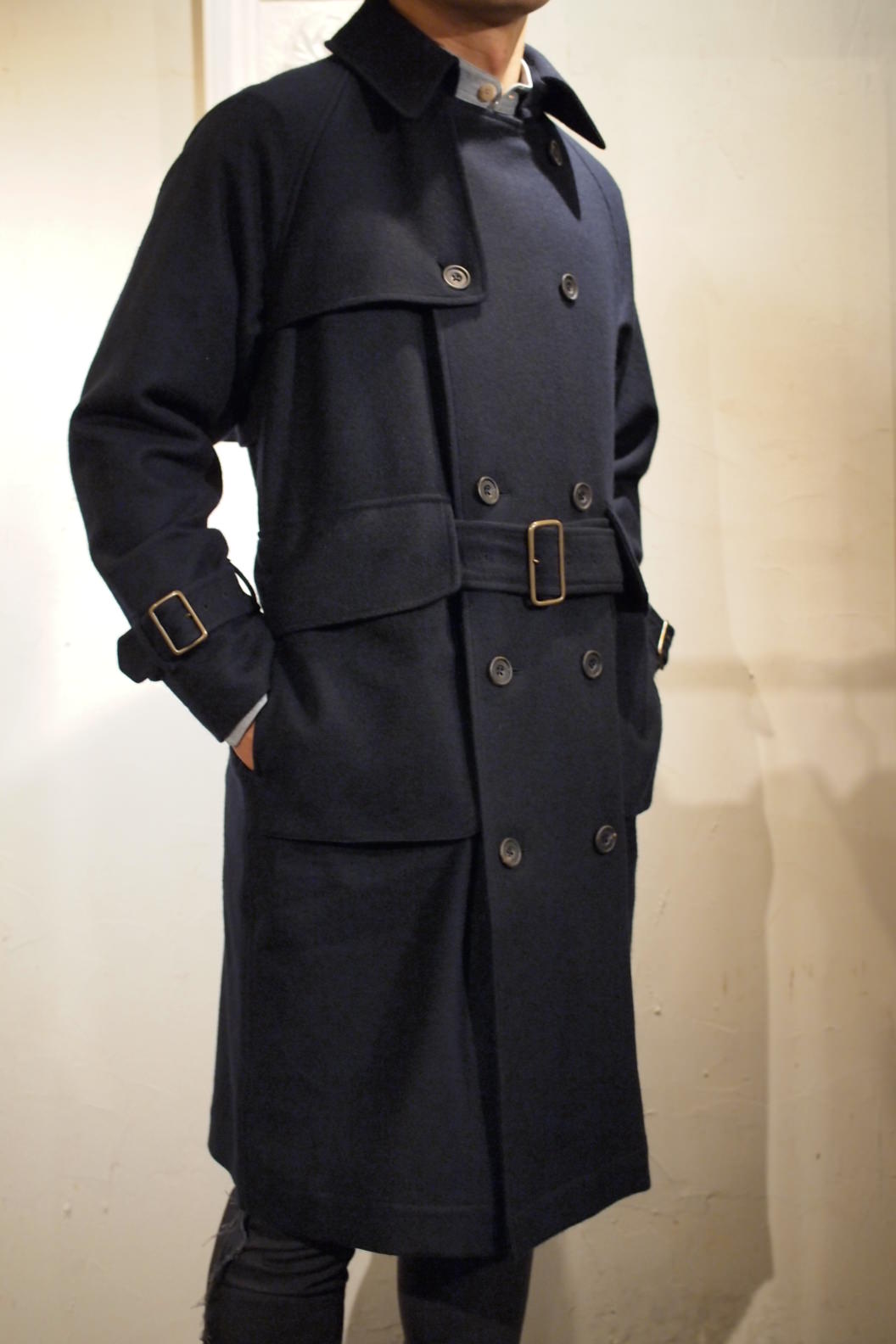 S.E.H KELLY-TRENCH COAT-peau de l'ours | peau de l'ours