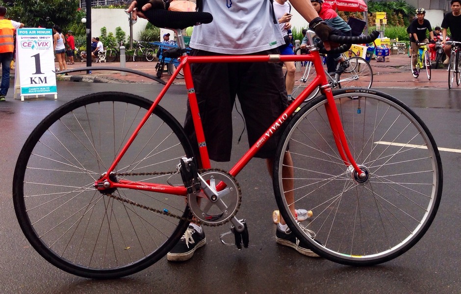 Vivalo Pro Special NJS 54cm Red-Orange - Pedal Room