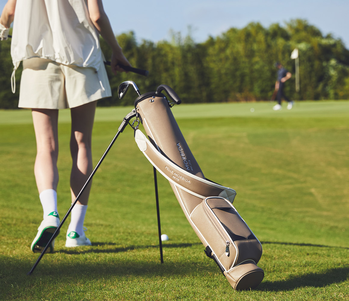 PELLE MORBIDA GOLFからセルフスタンドクラブケースが発売開始