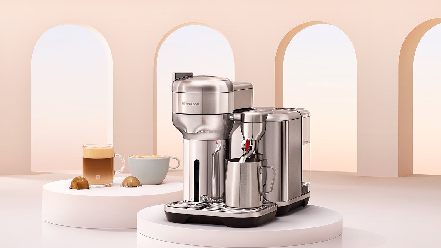 ミルクレシピならこの一台！ 全自動スチームパイプを搭載した