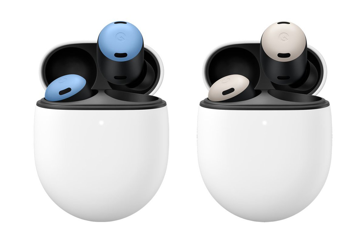 Google、完全ワイヤレス「Pixel Buds Pro」に新色BayとPorcelain