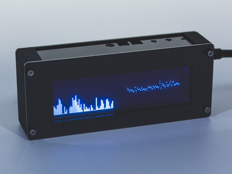 上海問屋、音楽を視覚で楽しめる「VFDオーディオスペクトラム