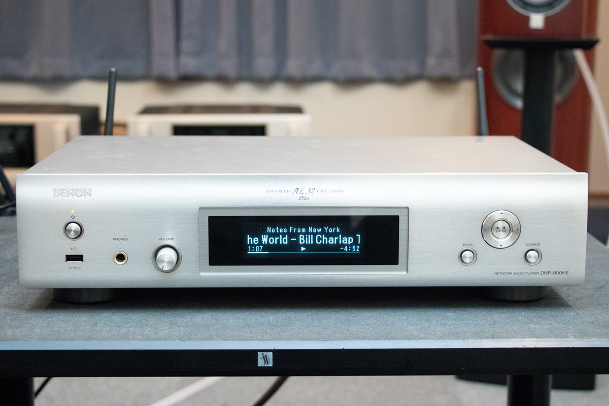 デノン「DNP-800NE」レビュー。上位機譲りの音質と快適な操作性を備え