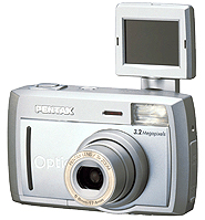 ペンタックス、上下左右に回転する”フレキシブル液晶モニタ”搭載の